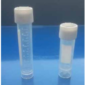 Tube de transport LLG, PP, avec bouchon à vis 10ml, PP, 80x16mm,  pack de 100