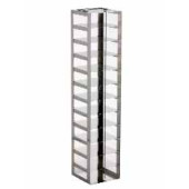Rack pour congélateur cryogénique CRYO 170/CRYO 230, type CFR100-06 140 x 140 x 635 mm