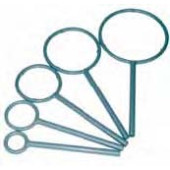 Anneau pour statif en acier Type avec noix de serrage Ø ext. 130 mm Poids 230 g