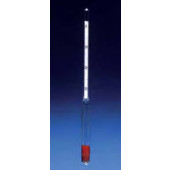Densimètre selon Beaumé Plage de mesure 0 - 70 Bé Echelle 1,0 Bé Longueur 300 mm