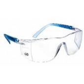 Lunettes de sécurité LLG classic light Protection spectacles ''Classic light'' light blue, clear lenses, scratch-proof, fog resistant