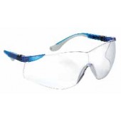 Lunettes de sécurité LLG, blue Protection spectacles ''blue'' blue/silver, clear lenses, scratch-proof