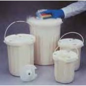 Vase Dewar, Type 4150, en PE-HD Type 4150 Capacité 4 l Ø ouverture 146 mm Hauteur int. 287 mm