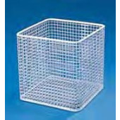 Panier en fil métallique Largeur 120 mm Longueur 120 mm Hauteur 120 mm