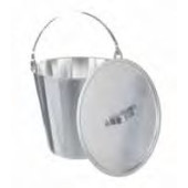 Seau en inox Capacité 15 l Ø 310 mm Hauteur 305 mm