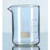 Bécher en verre usage intensif DURAN ® Capacité 250 ml Ø 70 mm Hauteur 94 mm Description avec graduations