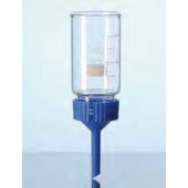 Unité de filtration en verre DURAN® avec support en polypropylène Capacité 30 ml Ø plateau 24 mm Ø filetage 28 mm