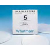 Papier filtre qualitatif type N° 5 Whatman filtration lente Ø 90 mm