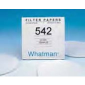 Papier filtre qualitatif type N° 542 Whatman filtration rapide Ø 90 mm