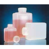 Flacon NALGENE ® rectangulaire en polyéthylène Type 2007 Capacité 2000 ml Ø bouchonfileté 63 mm Largeur 152 mm Prof. 81 mm Hauteur 239 mm