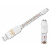 Butyromètre de précision en verre Description Butyromètre à lait et lait écrémé, Kehe, méthode volumétrique, 0-4%:0,05