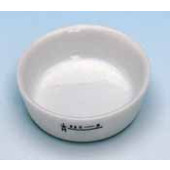 Creuset de combustion en porcelaine Capacité 15 ml Ø ext. 47 mm Hauteur 12 mm