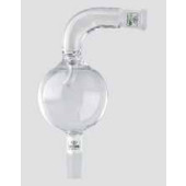 Tête de distillation avec ampoule de garde RodageFemelle 29/32 RN RodageMâle 29/32 RN Description