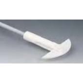 Tige d'agitation en PTFE forme demi-lune Longueur 800 mm Ø arbre 16 mm Ø serrage 14,0 mm Ø pale 125 mm