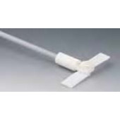 Tige d'agitation avec pales centrifuges revêtue PTFE Longueur 450 mm Ø arbre 10 mm Ø serrage 8,0 mm Ø paled'agitation 90 mm