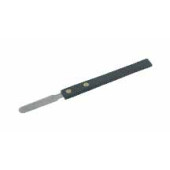 Spatule manche bois, en acier inox 18/10 Longueur 150 mm Largeurde lame 10 mm Longueurde lame 50 mm