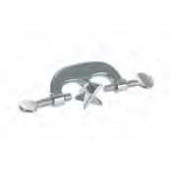 Noix de serrage en aluminium Plage de serrage 16,5 mm Filetage M8 Matériau Alliage aluminium