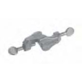 Noix de serrage en aluminium Plage de serrage 16,5 mm
