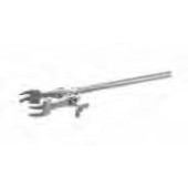 Pince universelle pour statif Plage de serrage 0 - 80 mm Longueur 180 mm Matériau En aluminium, conforme à la norme DIN