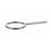 Anneau pour statif en inox Longueur 200 mm Øint. 70 mm Matériau Acier inox 18/10 Description Sans noix de serrage