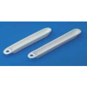 Nacelle de combustion en porcelaine Longueur 90 mm Largeur 13 mm Hauteur 8 mm