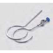 Support pour entonnoir Ø 100 mm Description avec noix de serrage