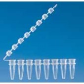 Barrette de 8 tubes PCR Type Incolore
