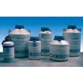 Cryoconservateur série B 2000 Type B 2002M Volume 2,00 l Nombre de tubes 2 ml Nombre 474 0,25cc Nombrejerrycans 3 Auton.statique 25 jours Dimensionjerrycans(Ø x H) mm 26x110