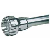 Tige de dispersion pour Ultra-Turrax® T 50 basic IKA Type S 50 N-G45 F* Diam. rotor / stator 40.0 / 45 mm max.Profondeur d'immersion 250 mm Volume detravail 0.25 à 10 l Dispersion possible 10 à 30 µm Matériau PTFE, AISI 316L