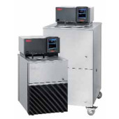 Cryostat à circulation série cc1 Huber -90°C Type CC-820w Plage de temp. -80 ... +100 °C Volumebain 17 / 10* l Puis.de chauffe 3000 W Puissance cryogénique KW à 100/20/0/-20/-40/-60°C 1,2 / 1,2 / 1,2 / 1,1 / 0,9 / 0,6