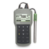 pH-/mV-/ISE-mètre portatif professionnel, étanche IP67, résolution 0,001