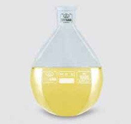 Ballon évaporateur en forme de poire, en verre borosilicaté 3.3