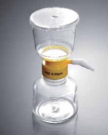 Unité de filtration, membrane PES 250ml Pore 0,45µm, PES, pack de 12