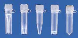Microtube, PP, à bouchons à vis, PE, attenant avec joint d'étanchéité