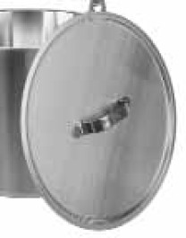 Couvercle pour seau en acier inox 18/10