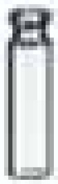 Flacon à sertir N 13 - LLG Volume 2,00 ml Ø ext. x Hauteur 13,75 x 35 mm Couleur transparent Forme fond plat