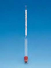 Densimètre pour sel Plage de mesure 0 - 27 g / ml Longueur 240 mm