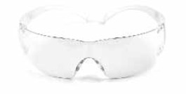 Lunettes de protection 3M SecureFit 203 Couleur jaune Verre 2C-1.2, UV, anti-buée, anti-rayures