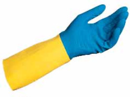 Gants de protection chimique Duo Mix 405, néoprène/latex