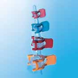 Joint-clip KECK, POM, pour rodages sphériques.