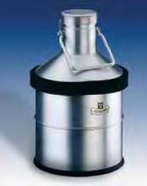 Vase Dewar sphérique Capacité 5 l Ø col 60 mm Ø ext. 260 mm