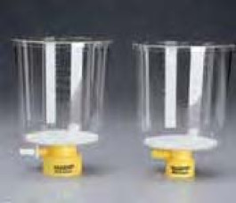 Top filtre stérile NALGENE ® Capacité 500 ml Filetage 33 GL Porosité 0,20 µm Ø membrane 75 mm