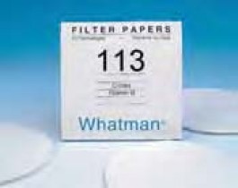Papier filtre qualitatif type N° 113 filtration rapide