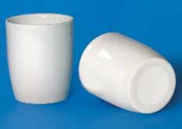 Creuset filtrant en porcelaine DIN 12909 Volume 25 ml Ø ext. 35 mm Hauteur 40 mm Diam. des pores 6 µm