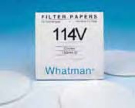 Papier filtre qualitatif type N° 114 V filtration moyenne