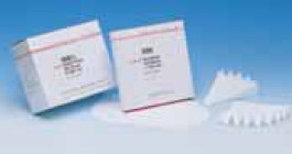 Papier filtre qualitatif, type N° 595 filtration moyenne, filtre rond