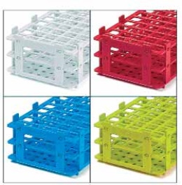 Portoir pour tubes à essai, PP