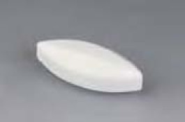 Barreau aimant, ellipsoidal, PTFE