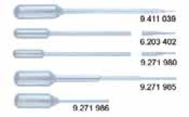 Pipette Pasteur en polyéthylène Type Pipette Pasteur, non stérile Volume 2,0 ml Longueur 155 mm