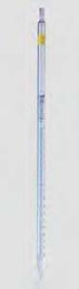 Pipette graduée en verre de chimie classe AS, Type 3